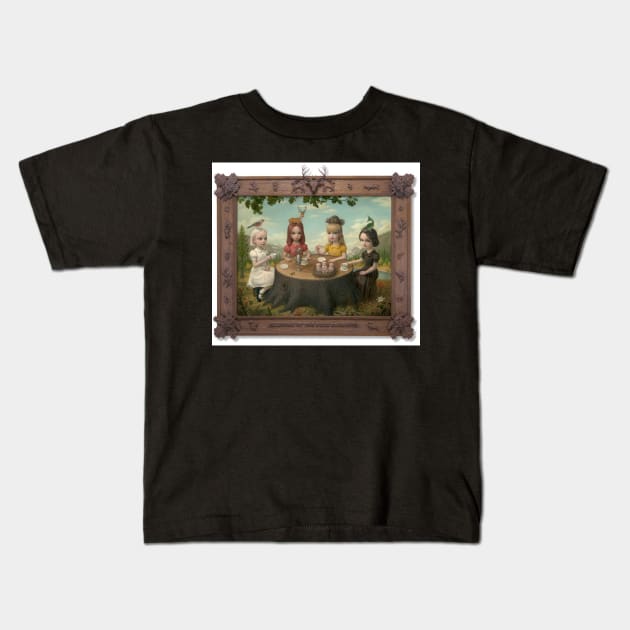 allegory of the four elements 2006 - Mark Ryden Kids T-Shirt by Kollagio